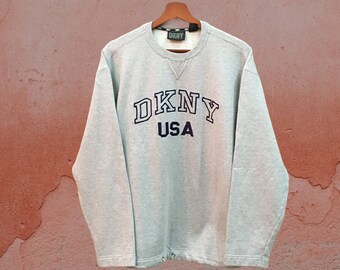 Sudadera Donna Karan con Logo Azul Mujer DP1T8417-BLUE | Comprar Online en  Capitán Siroco Talla L Color BLUE