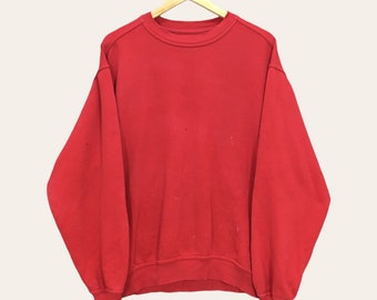 crewneck red