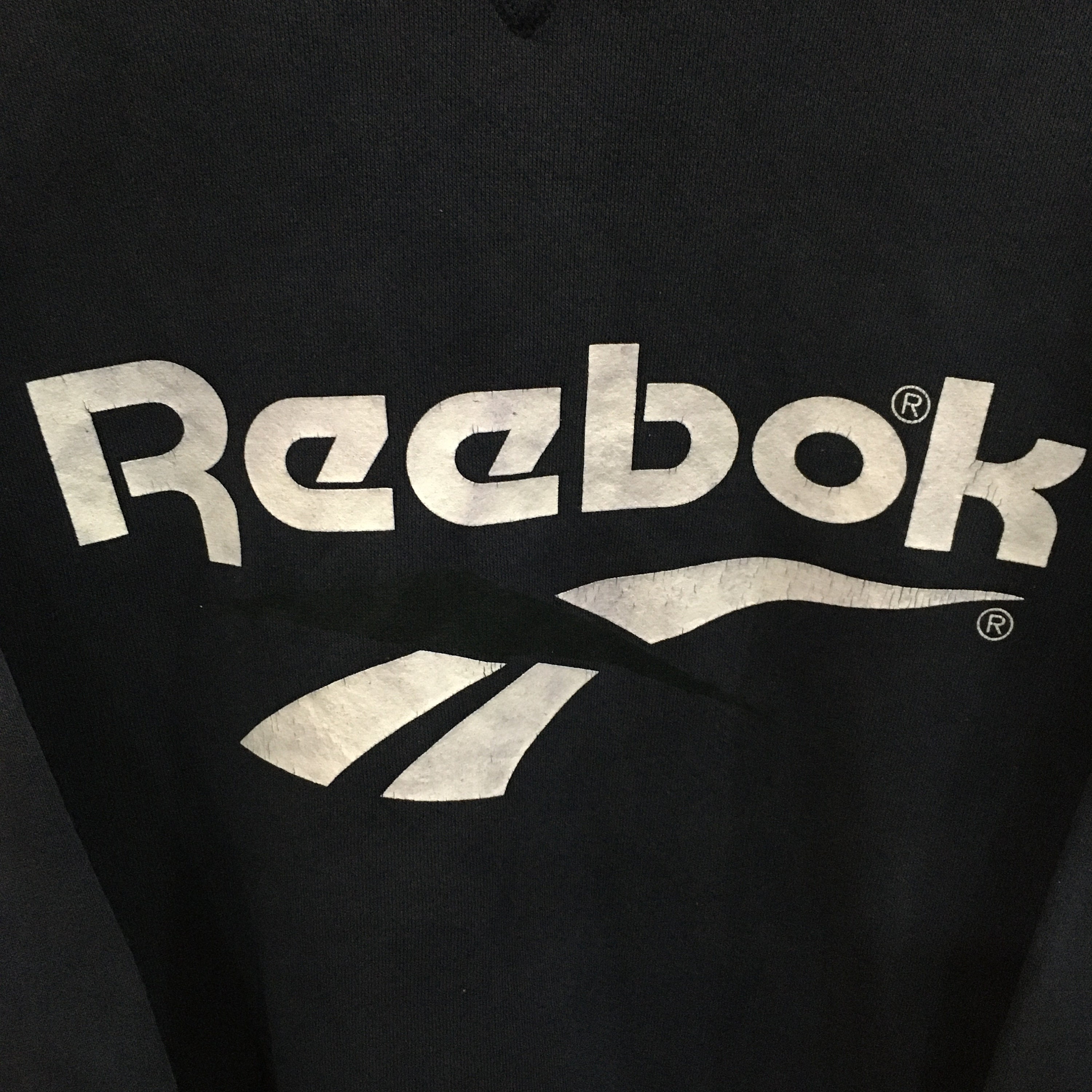 Reebok Sweatshirt Reebok Big Logo Pullover Reebok Sportswear | Etsy