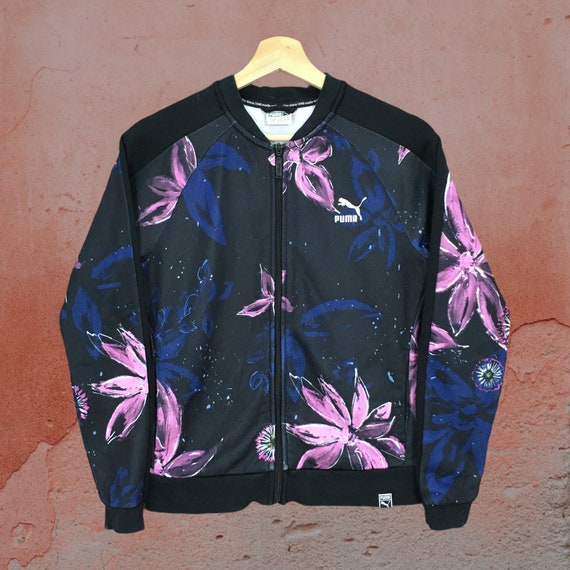 puma floral jacket