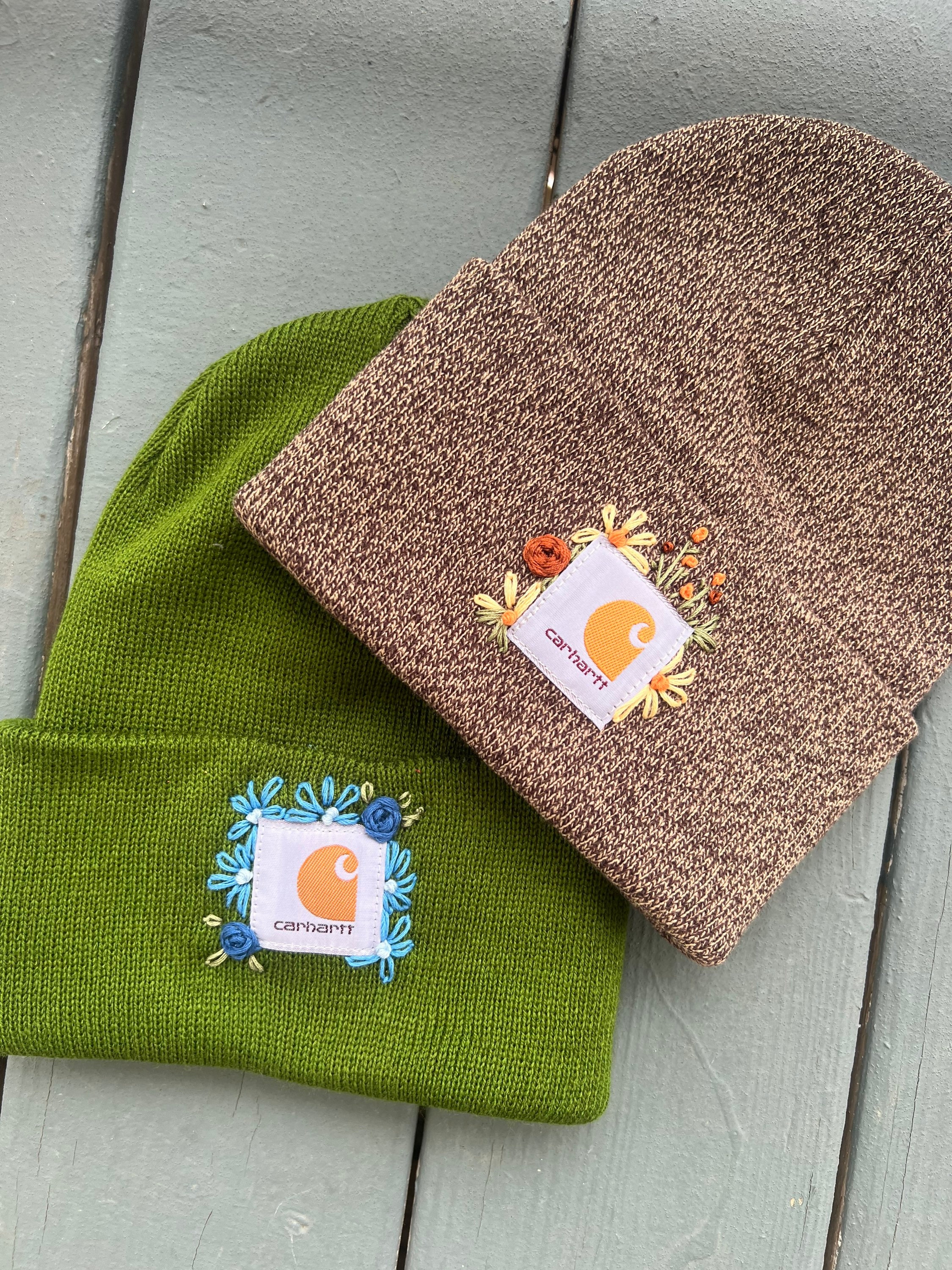Custom sales carhartt beanie