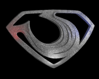 General Zod Man of Steel Chest Logo vinyl sticker decal choose color/size 