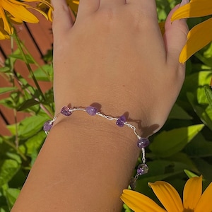 Amethyst Kettenarmband