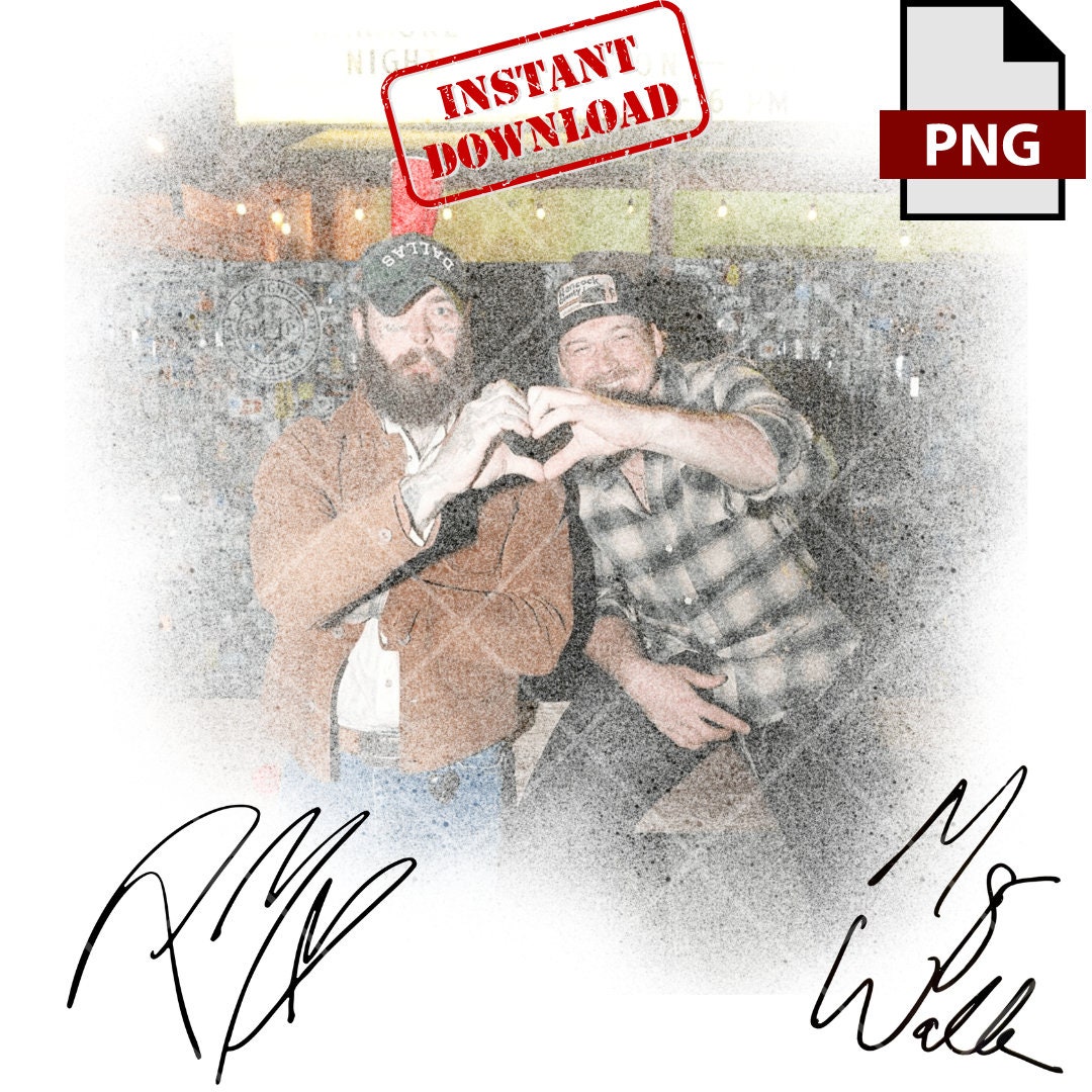 Posty Wallen Light Distressed Vintage Washed PNG - I Had Some Help PNG - Morgan png - Malone png- It Takes Two- Country Singer Signatures