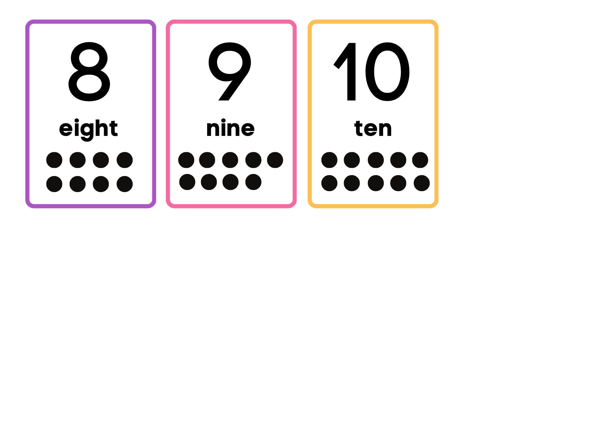 numbers-1-10-printable-flashcards-instant-download-numbers-classroom-flashcards-pre-k-flash-cards-etsy for Free Printable Number Cards With Dots Numbers 1-10 Printable Flashcards| Instant Download| Numbers| Classroom Flashcards | Pre-k Flash Cards - Etsy for Free Printable Number Cards With Dots