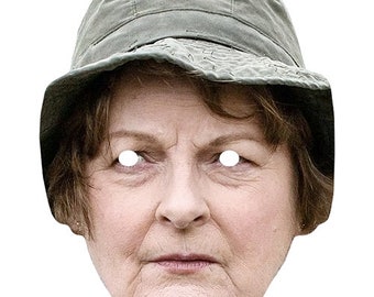 Brenda Blethyn british actor celebrity card face mask - Ready To Wear -Order By 3pm UK For Same Day Dispatch (Mon-Fri) .