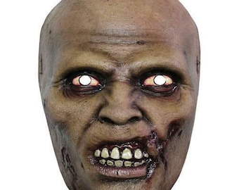 Horror zombie halloween celebrity fright night card mask - masks are pre-cut -Order By 3pm UK For Same Day Dispatch (Mon-Fri)