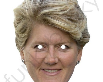 Claire balding horse riding card face mask clare - Ready To Wear-Order By 3pm UK For Same Day Dispatch (Mon-Fri) .