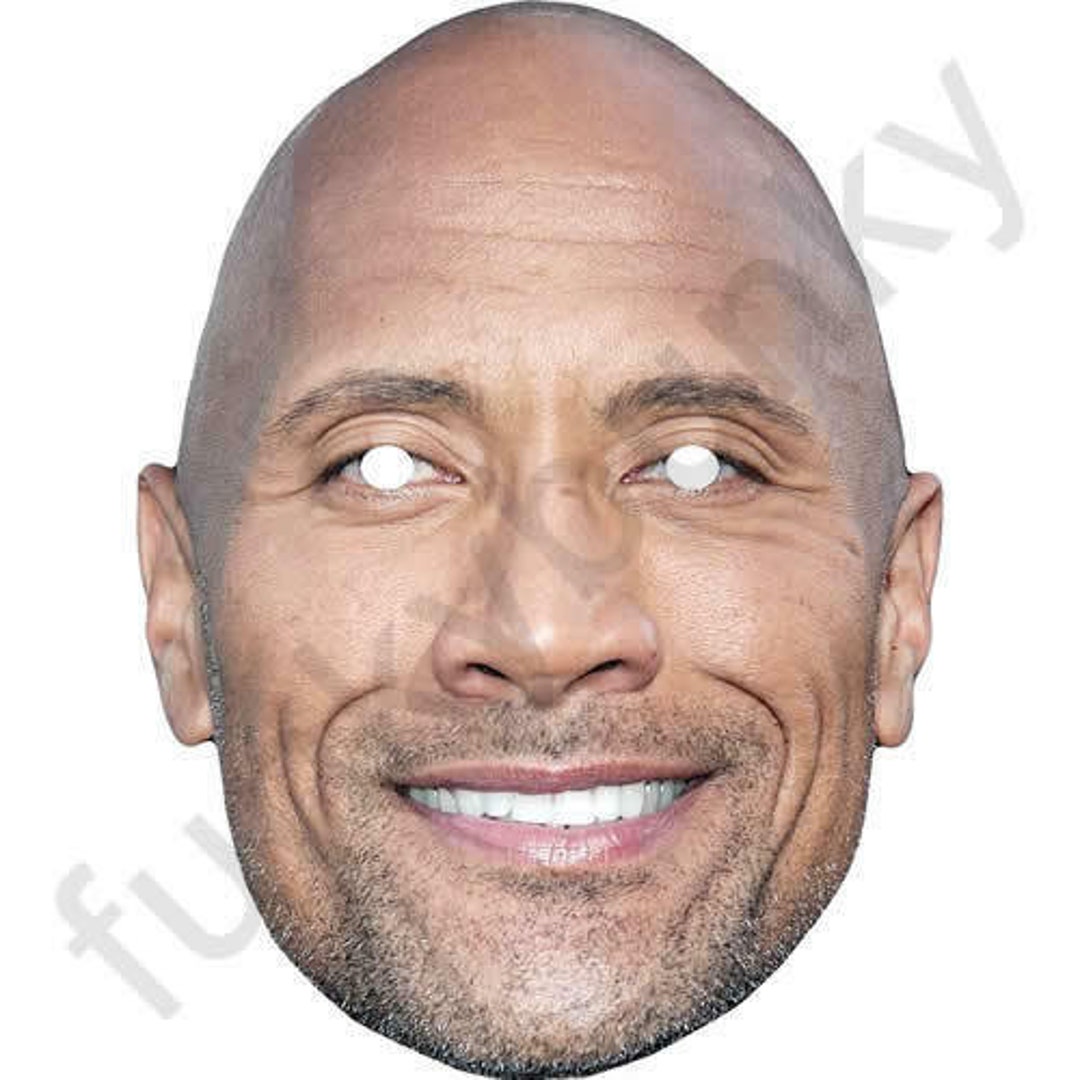 Dwayne 'The Rock' Johnson (Eyebrow) Flat Card Face