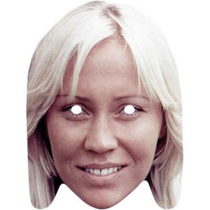 Anni-frid bjorn benny agnetha celebrity singer card face mask Order By 3pm UK For Same Day Dispatch Mon-Fri . image 3