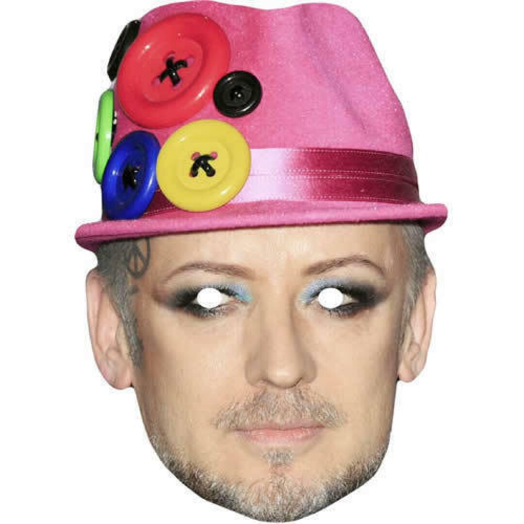 Boy Celebrity Singer Culture Club Card Mask Ready to Etsy