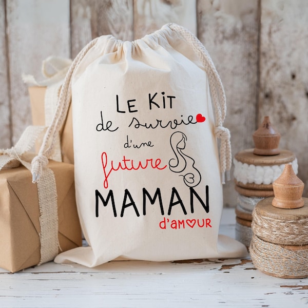 Kit de survie pour Future maman, Kit de maternité ,Trousse suvie maman