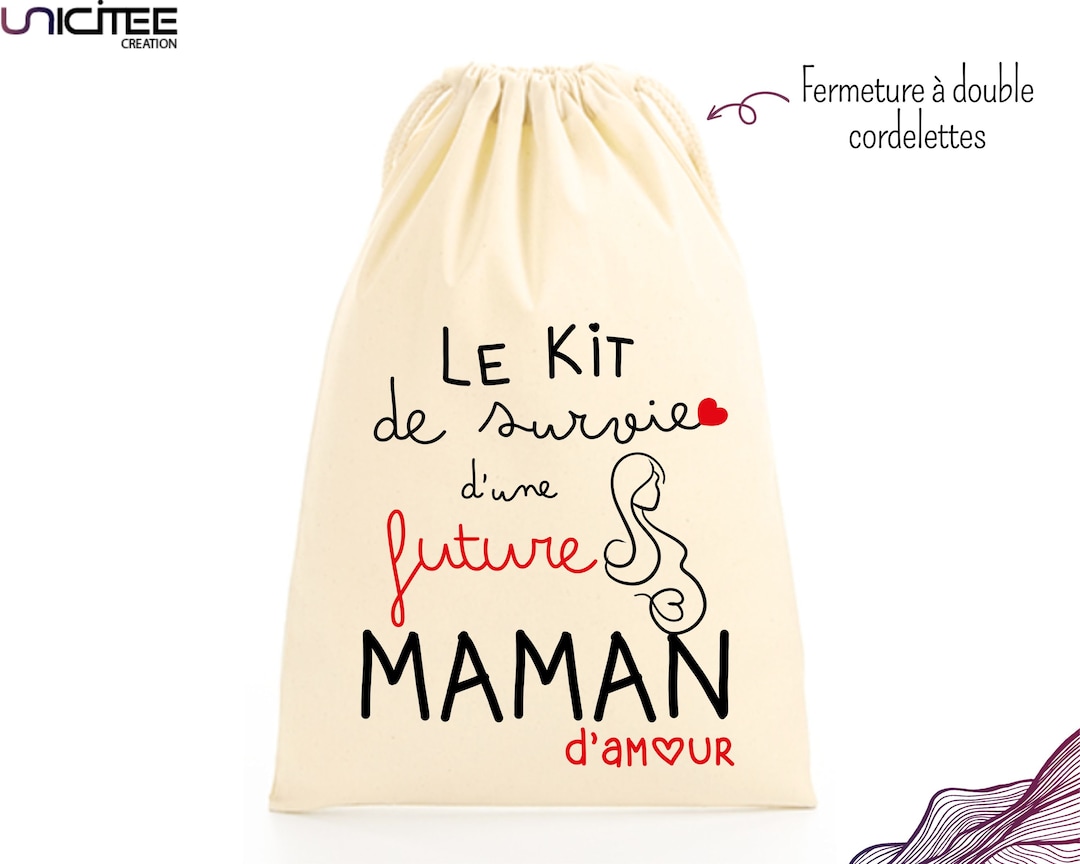 Quoi Mettre Dans Un Kit De Survie Future Maman Kit de survie pour Future maman Kit de maternité Trousse - Etsy France
