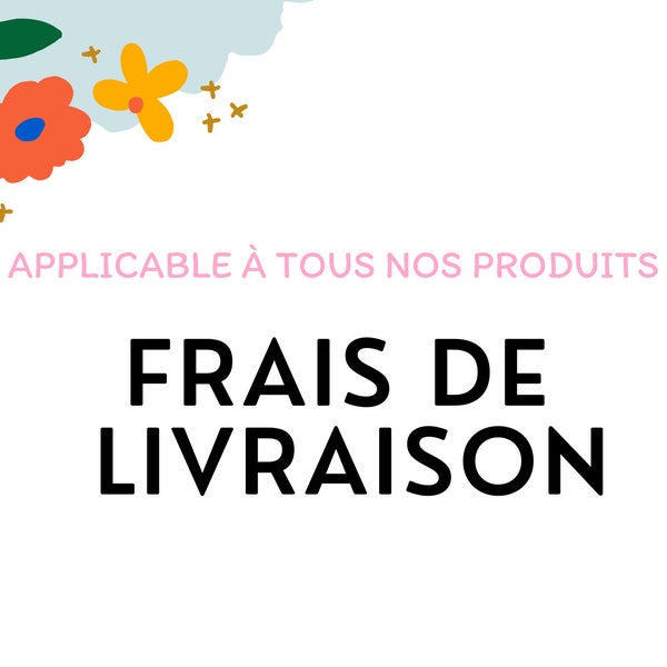 Frais de livraison