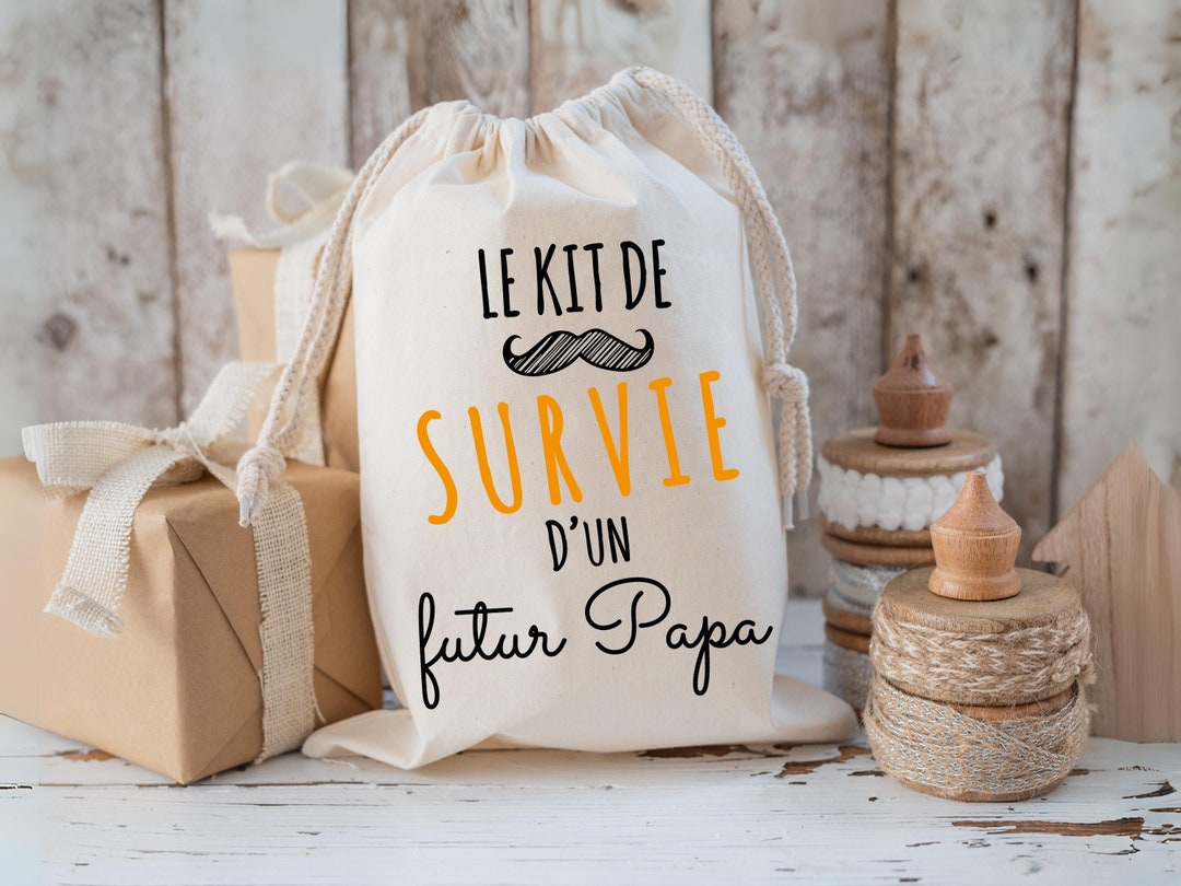 Kit de survie du Futur Papa, Kit maternité, Cadeau naissance, Cadeau