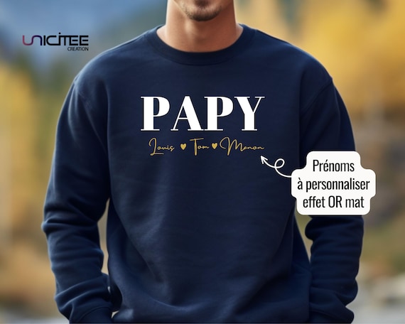T Shirt Super papy - Pour Homme - La French Touch