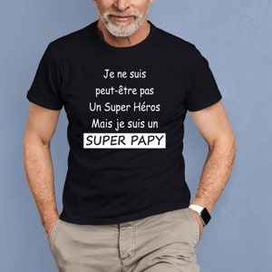 Super Grandpa T-shirt, Grandpa birthday T-shirt, Personalized grandpa gift, Grandfather's Day