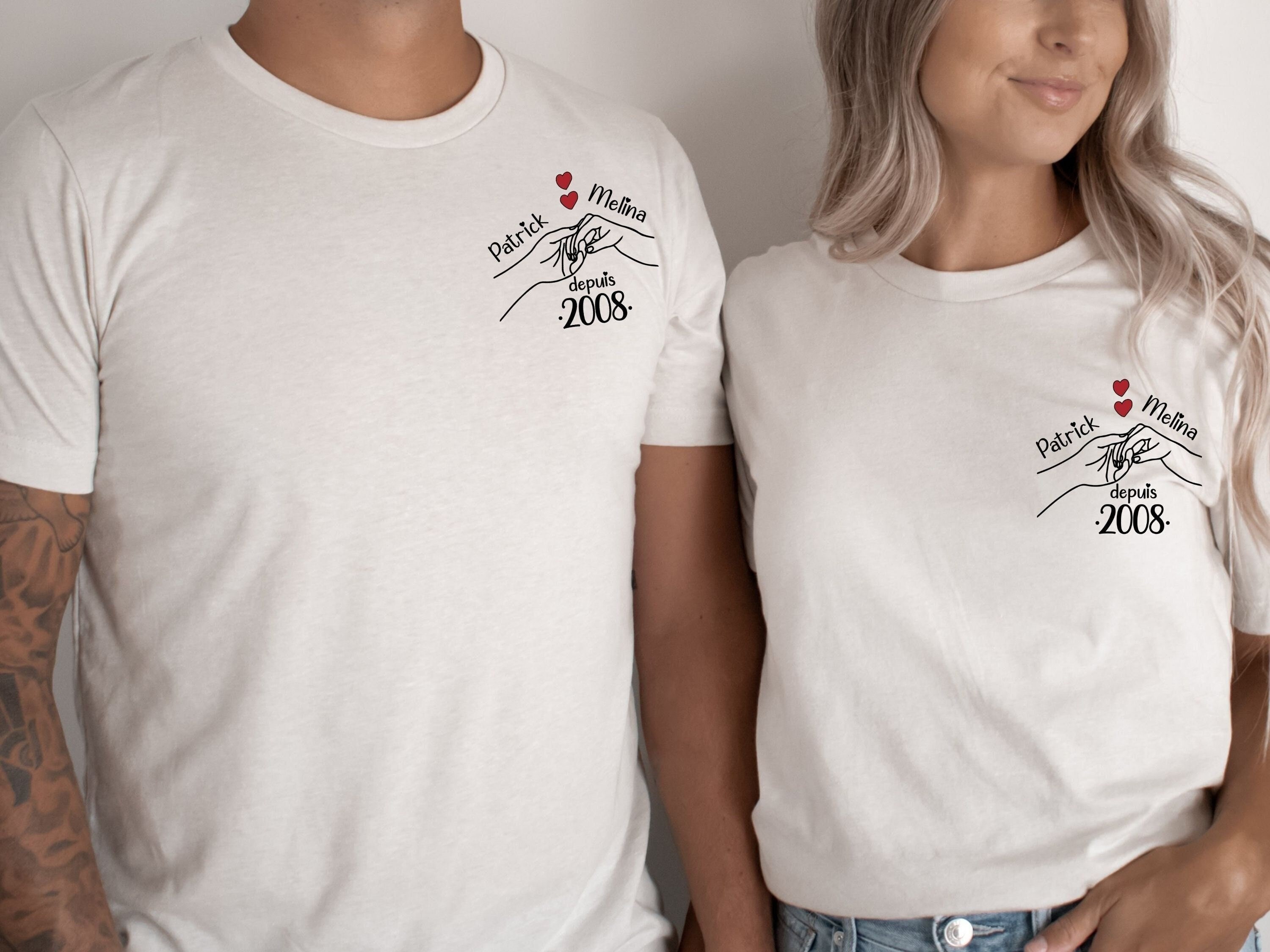 Generic Couple Propriété Cadeau Copain T-Shirt à prix pas cher