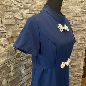 1950s Minx Modes Junior Navy Dress image 2