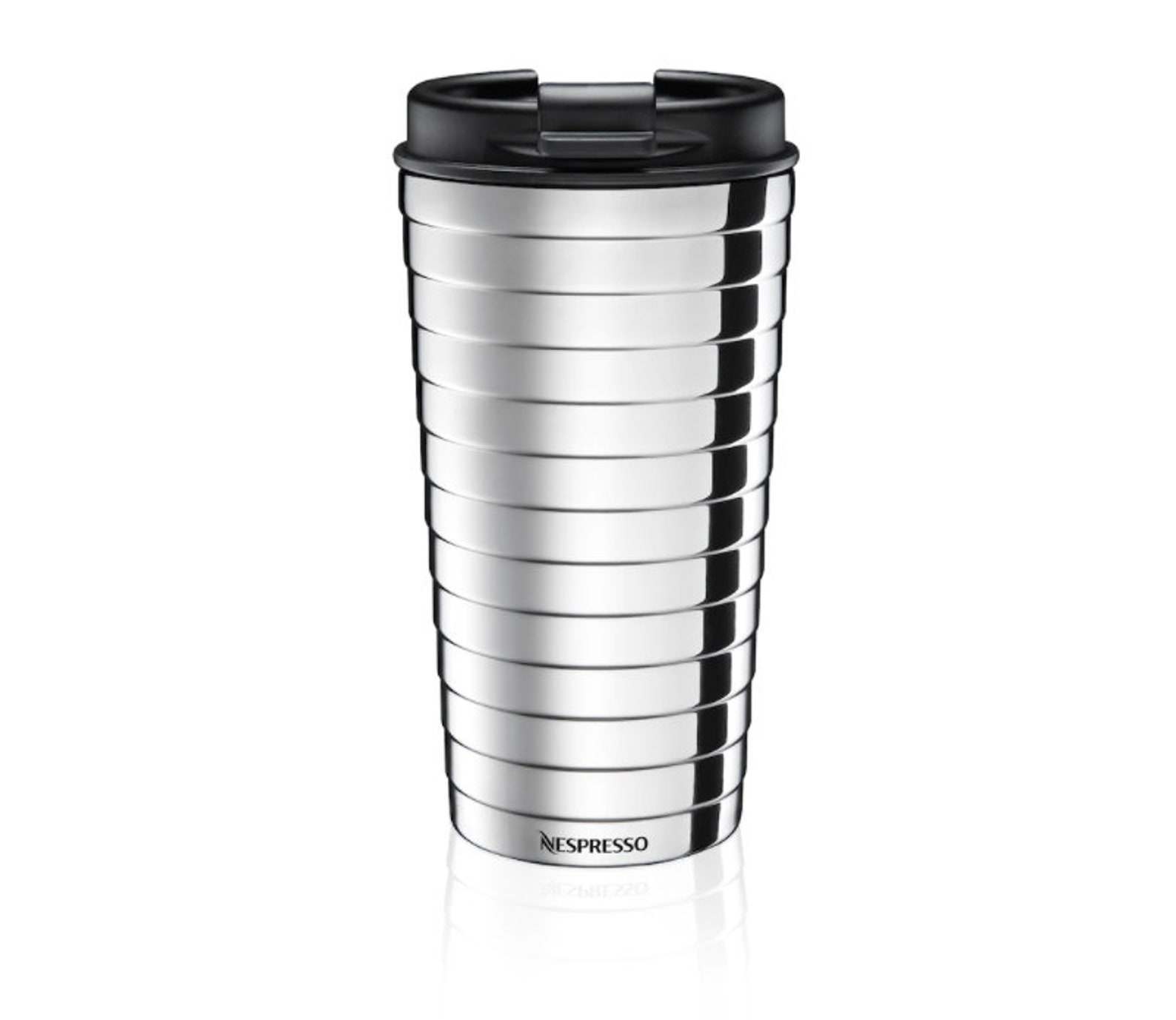 Nespresso Touch Travel Mug Silver Tumbler Stainless Steel Etsy