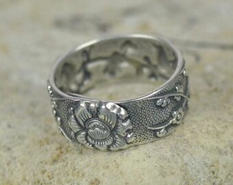 990 Silver Ring Etsy