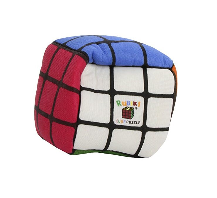 Reversible Rubik s Cube Plush Etsy Canada