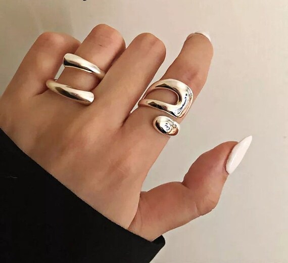 Chunky ring hotsell set