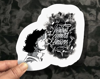 Cowboy de l'espace | Sticker mat, brillant, holographique, découpé