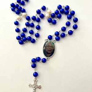 Custom Personalized Rosary with Photo zdjęcie 4