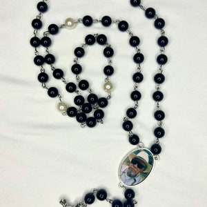 Custom Personalized Rosary with Photo zdjęcie 1