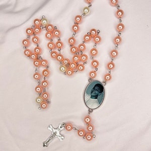 Custom Personalized Rosary with Photo zdjęcie 5