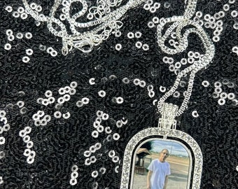 Personalized Doublesided Necklace with Photo