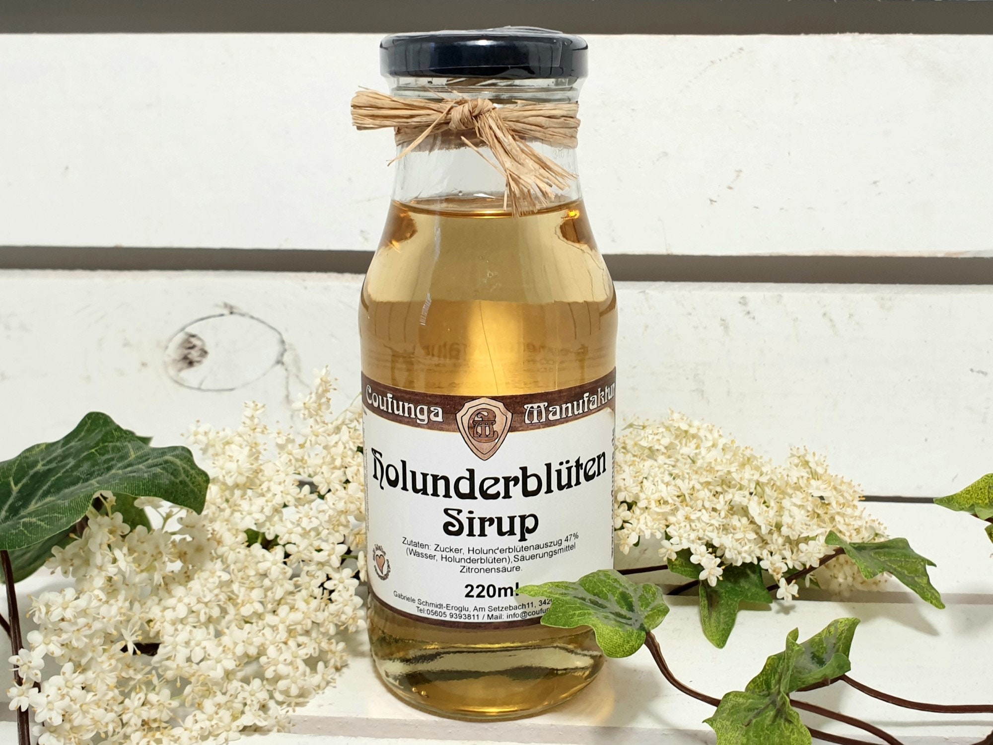 Elderflower syrup, 220ml