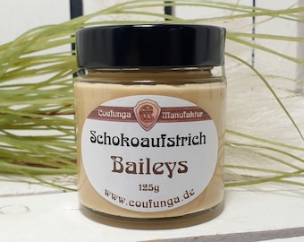 Schokoladen Brotaufstrich mit Baileys Likör