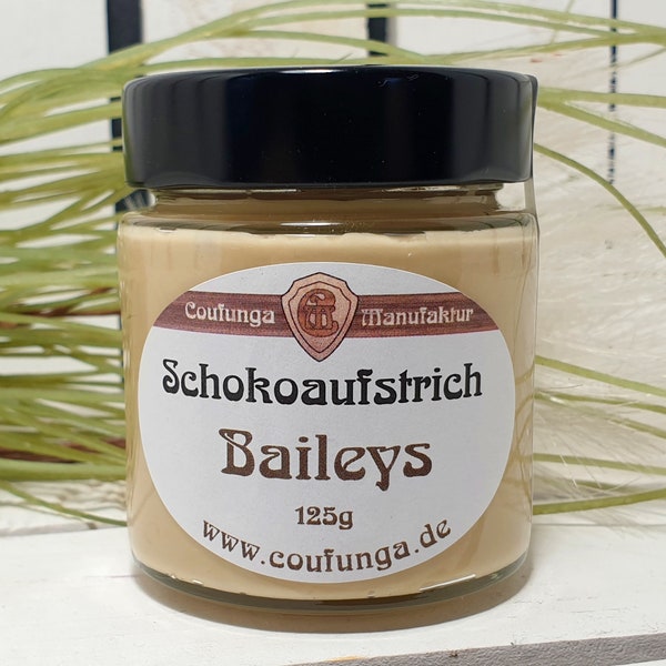 Schokoladen Brotaufstrich mit Baileys Likör