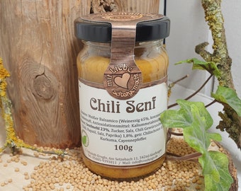 Senf Spezialität Chili