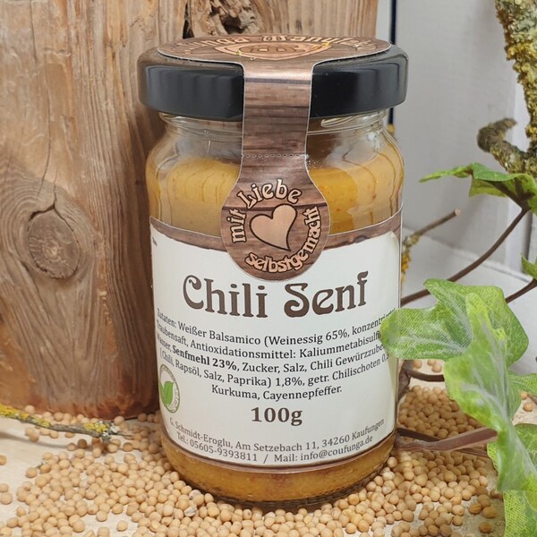 Senf Spezialität Chili