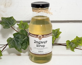 Ingwer Sirup, 220ml