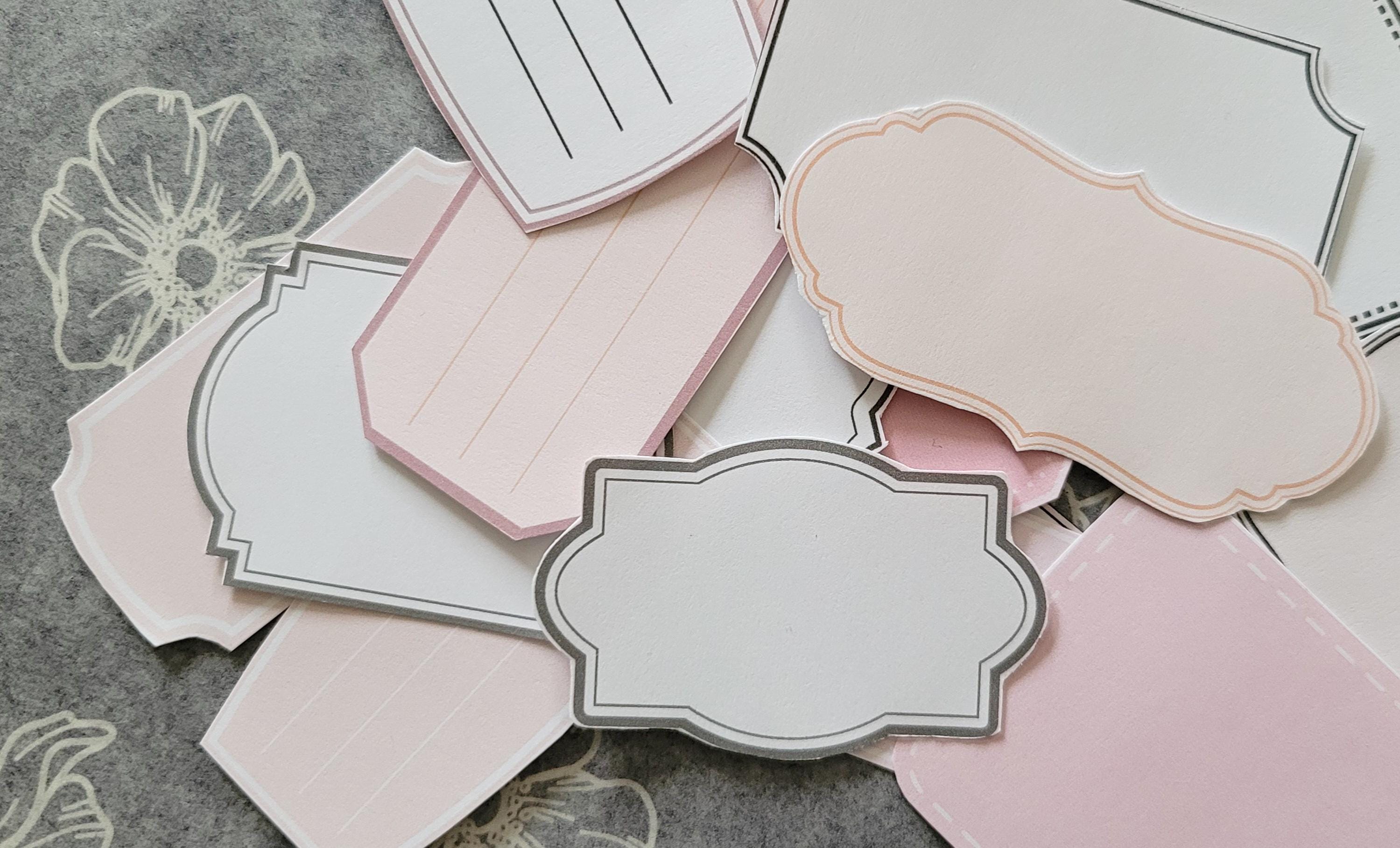 Neutral Beige Blush Pink Blank Labels: Printable Minimalist PDF - Etsy