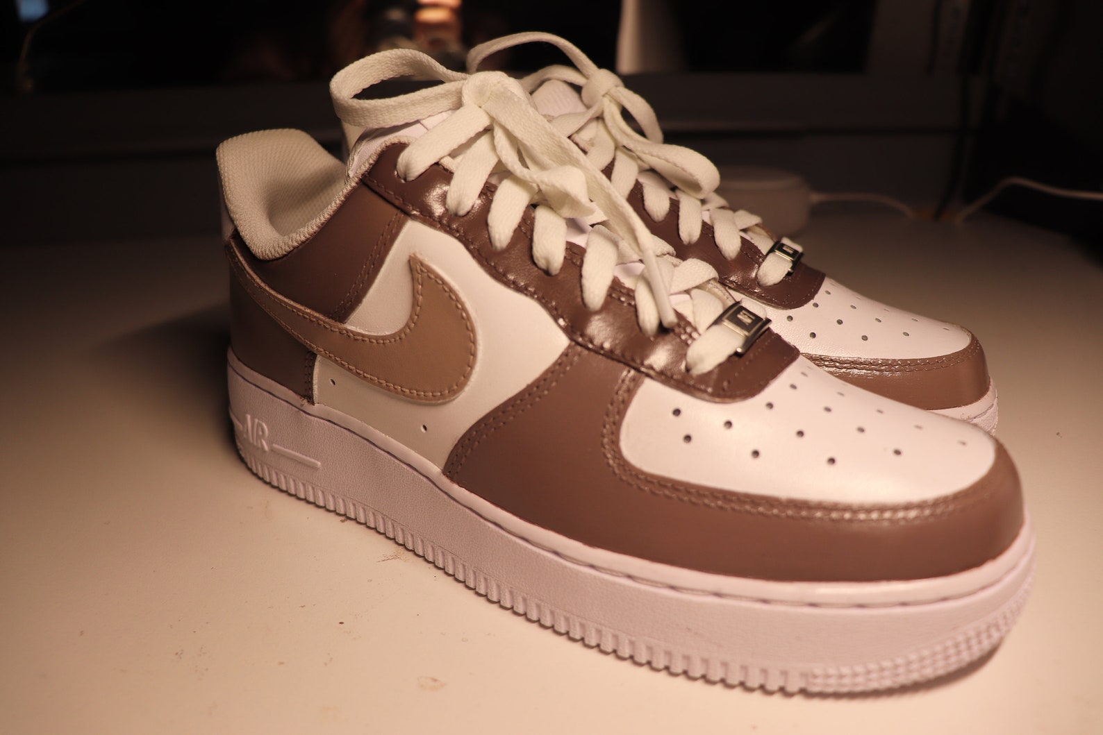 af1 custom brown