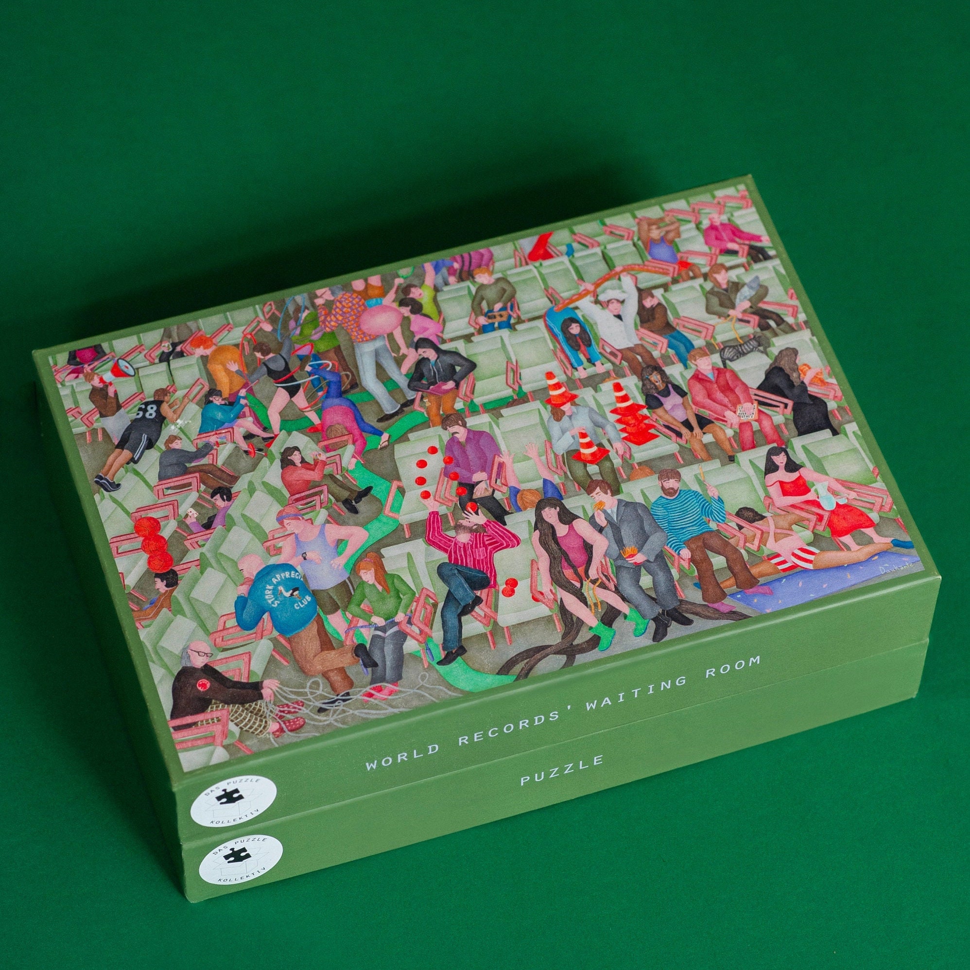 Puzzle 1000 pieces "World Records Waiting Room" //The Puzzle Collective // For adults // Difficult