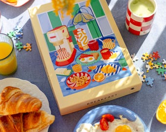 1000-piece puzzle "Breakfast" // The Puzzle Collective // Puzzles for Adults // Mindfulness
