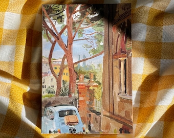 1000-piece jigsaw puzzle "Somewhere in Tuscany" // Italian holiday // Gift for relaxation