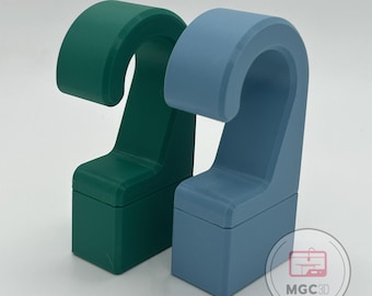 2-pack regulator brackets – 1 DIN / 1 NITROX – Diving equipment support