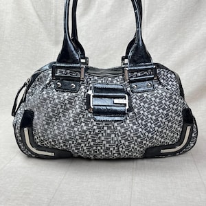 Gros sac Guess noir vintage de l'an 2000
