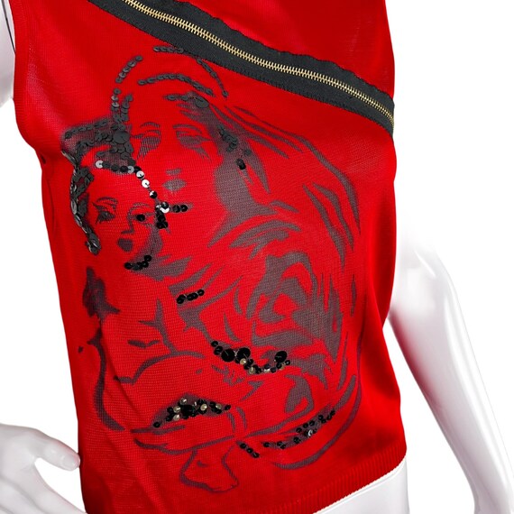 John Galliano for Dior Tank Top Runway Collection Vintage Y2K Top