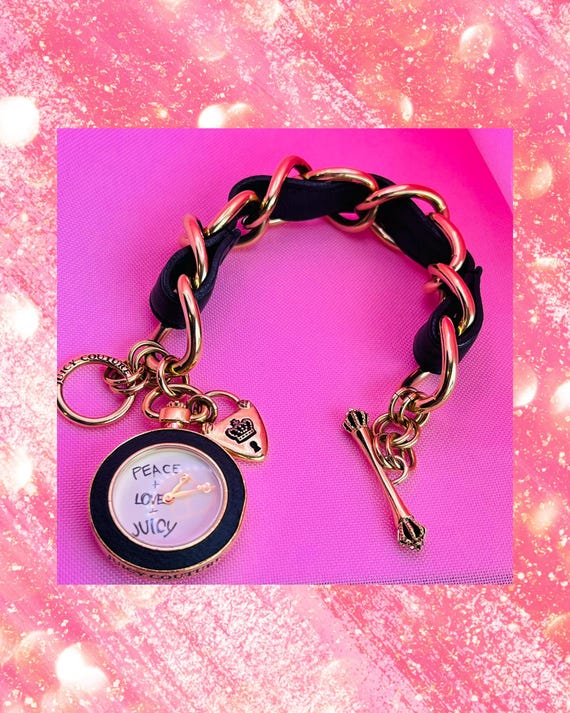 Wrist Watch by Juicy Couture Gold and Black Colour Vintage  display picture 1