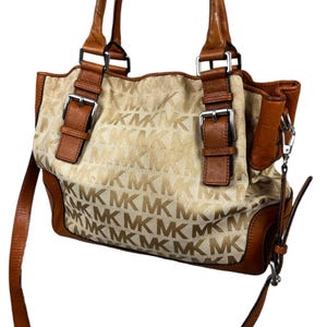 Bolso de mano Michael Kors Carryall Tote Satchel, bolso de hombro con doble asa