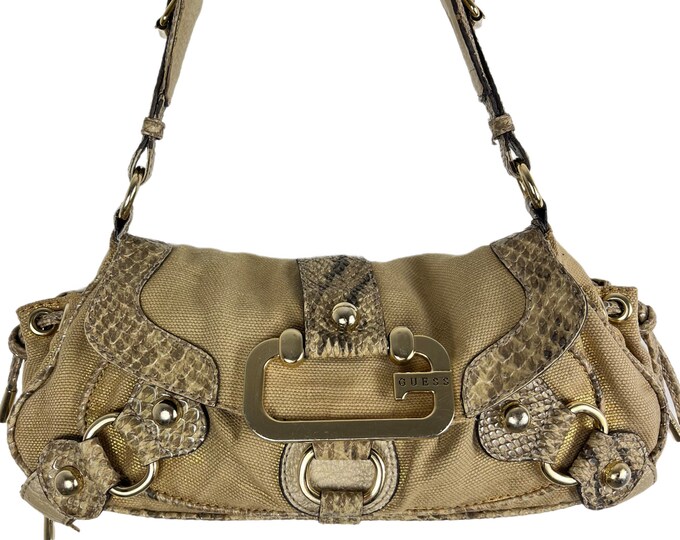 Vintage Guess Bag Y2K Black Guess Bag Guess Shoulder Bag Black Shoulder