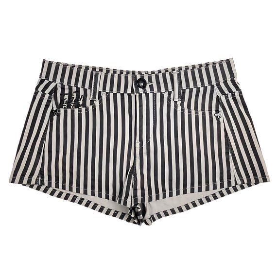 Miss Sixty Killah Striped Short Hot Pants Vintage 2000s